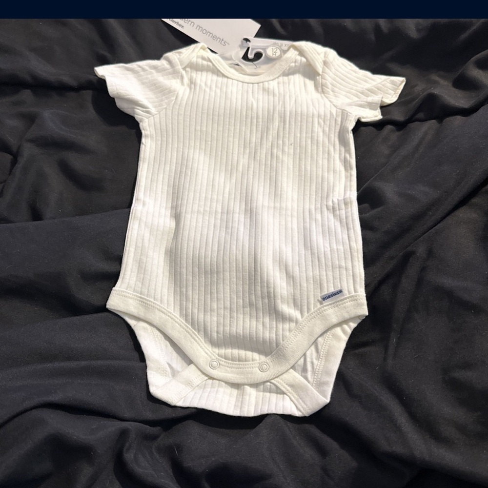 12 month old, baby girl, onesie